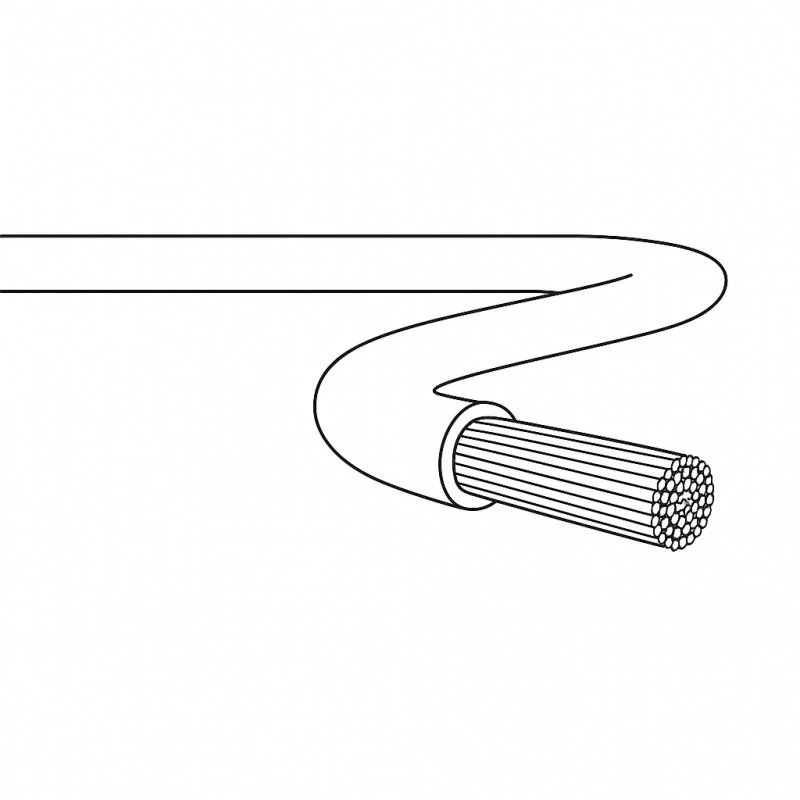Cabo silicone alta temperatura 4mm