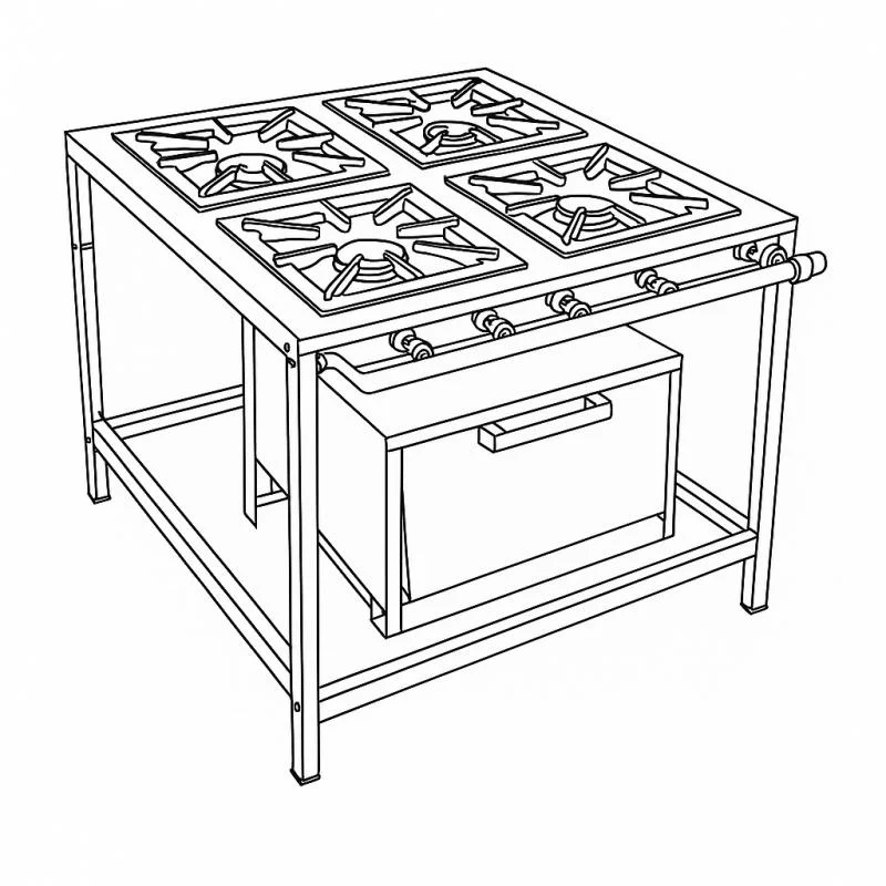 Peças para forno industrial