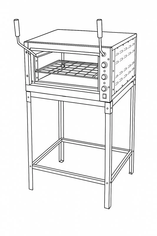 Queimador forno progás